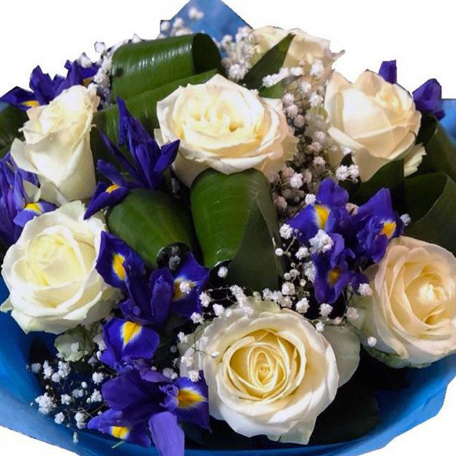 Букет цветов "Летние сумерки" Букет цветов "Летние сумерки"